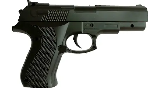 Shivsoft 2PC SPORTS AIR GUN WITH 200 BULLETS. EASY TO RELOAD Guns & Darts (Black)