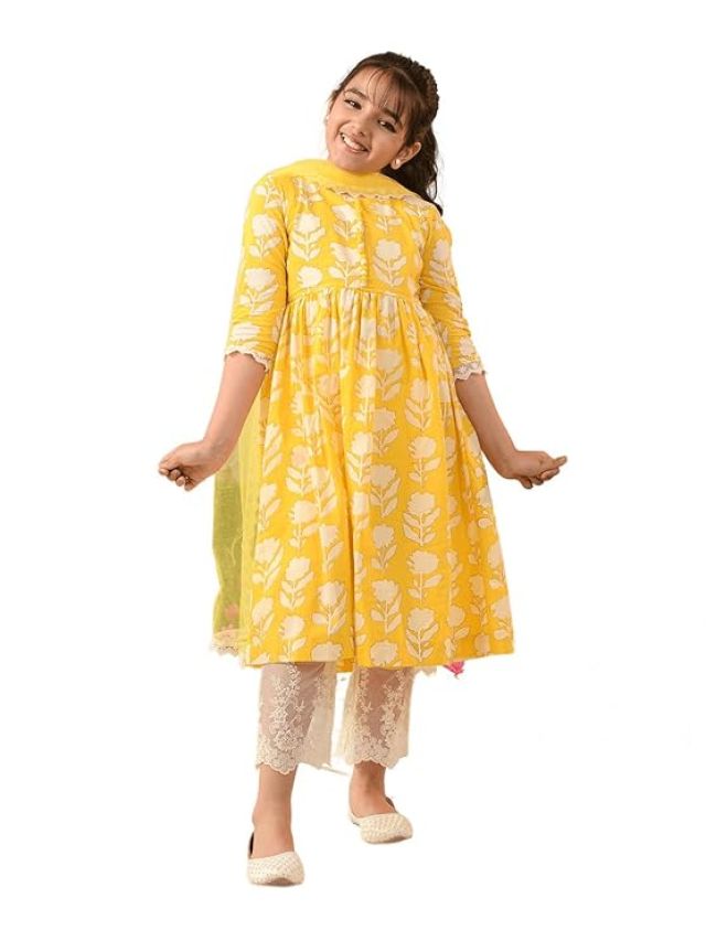 Girls Kurta & Palazzo
