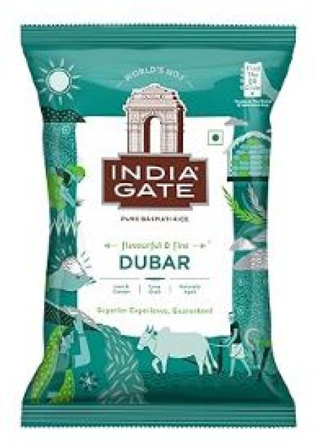 India Gate Basmati Rice Dubar, 1kg
